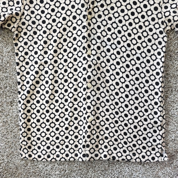 Chic Black and White Patterned Shirt - Picture 5 of 6